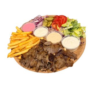 Shaorma la farfurie vitel