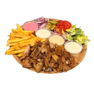 Shaorma la farfurie purcel