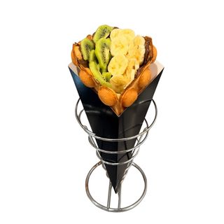 Bubble waffle cu fructe
