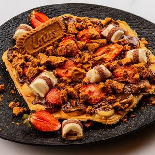 Bubble waffle Biscoff Mare