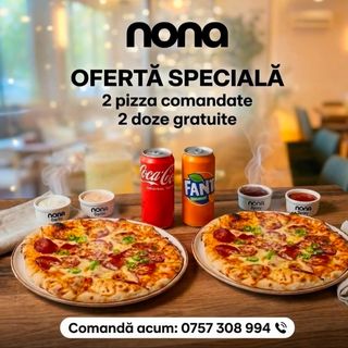 2 Pizza + 2 doze gratuite