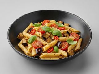 Penne cu legume si ulei de trufe