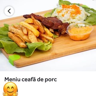 Meniu ceafa  de porc