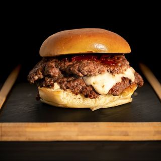 El Pastor Double Smash Burger