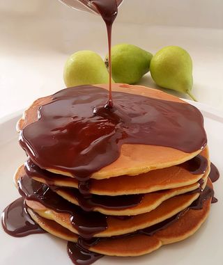 Pancake cu ciocolata 