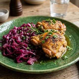 Meniu pulpa de pui dezosata la cuptor 120/200g