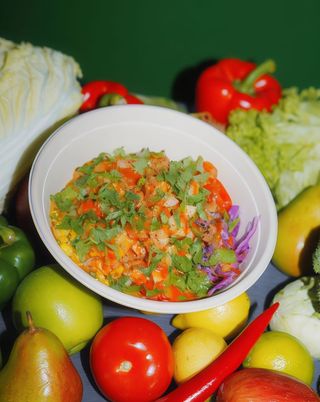 Poke bole mediterranean