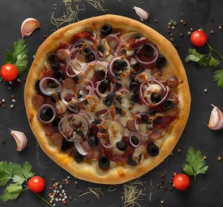 Pizza Țărănească Ø32cm