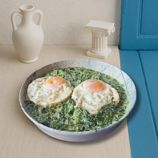 Spanac cu ou ( 520g )