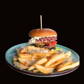 Burger cu caracatiță ( 600g )