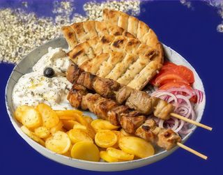 Souvlaki de porc ( 520g )