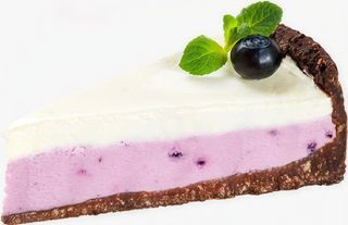 Blueberry cheesecake