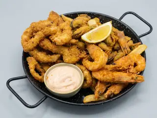Fritto misto pentru o persoană ( 450g )