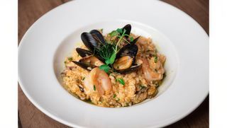 Risotto cu fructe de mare