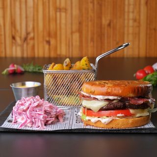 Sago Deal - Sago Special Smash Burguer -Cartofi - Salata - Sos