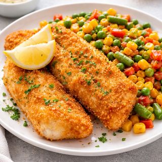 File de salau pane cu legume mexicane