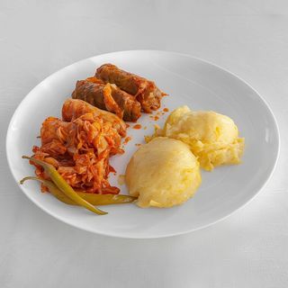 Sarmale de Porc cu Mamaliguta