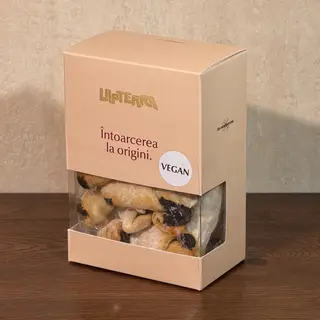 Cornulețe vegane cu magiun și nucă