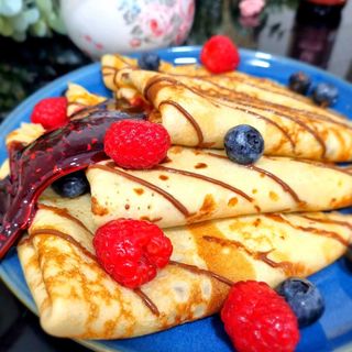 Clătite cu finetti și nuci