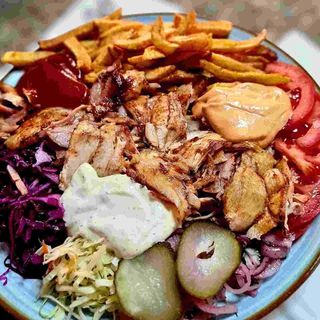 Shaorma farfurie pui