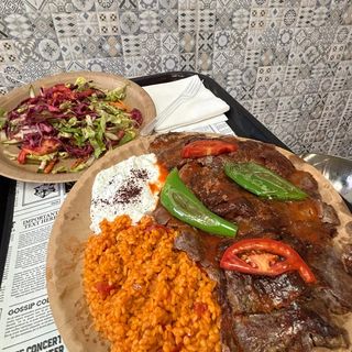 Iskender Kebap pui
