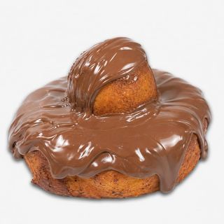 Papanași cu topping Nutella