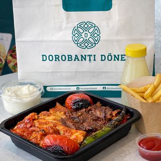 Meniu Iskender mixt - pui și vită