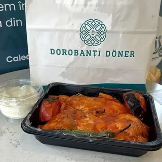 Iskender de pui