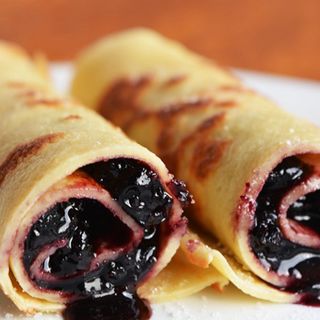 Clătite cu dulceață