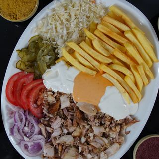 Shaorma la farfurie Combinata  Pui / Vita 700g