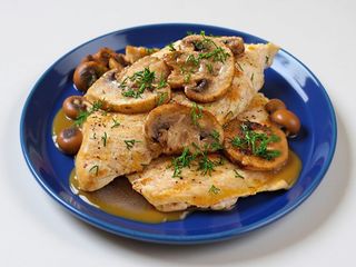Petto di Pollo con Funghi