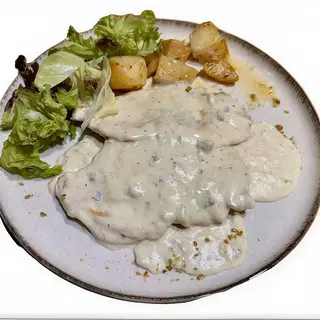 Petto di pollo ai quattro formaggi