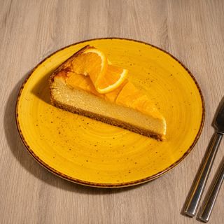 Cheesecake peach