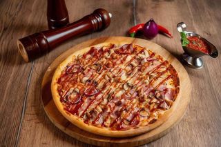 Pizza Barbeque chicken 30 cm (OFERTA 1+1)