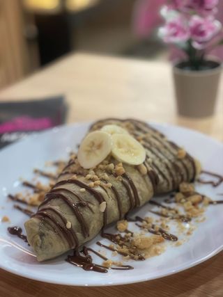 Clătită Monkey Nutella