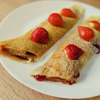 CLATITA VEGANA gem de capsuni 180 g