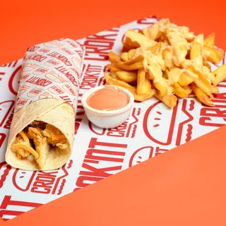 Wrap cu crispy strips