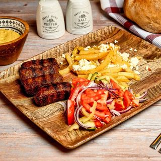 Mici cu cartofi prăjiți și brânză