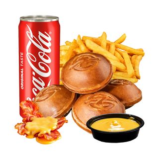 Meniu 4x mini zyro cheeseburger