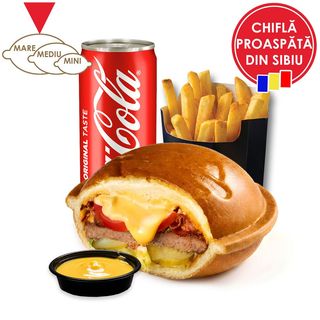 Meniu ZYRO Cheeseburger Mare