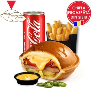 Meniu ZYRO Cheeseburger Spicy Mare