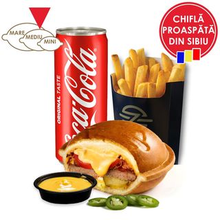 Meniu ZYRO Cheeseburger Spicy Mediu