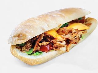 Sandwich pulled pork