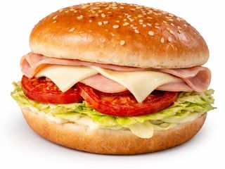 Sandwich  șuncă-cașcaval  180g