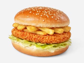 Burger șnițel pui 250g