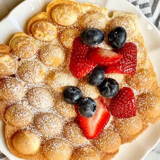 Bubble Waffle cu Fructe