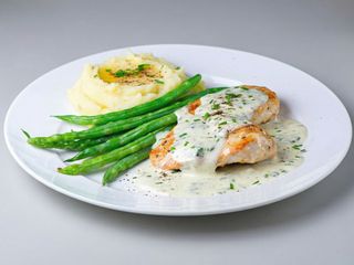 Pui cu Gorgonzola