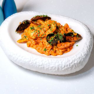 Risotto cu fructe de mare