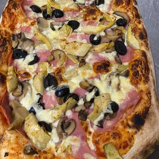 Pizza Focaccia Quattro Stagioni Ø40x30cm 1,4kg