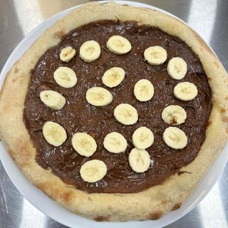 Pizza cu Nutella si Banane